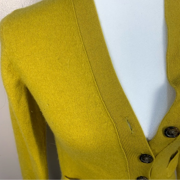 J.Crew Collection Italian Cashmere Button Front Cardigan Sweater - Picture 11 of 12